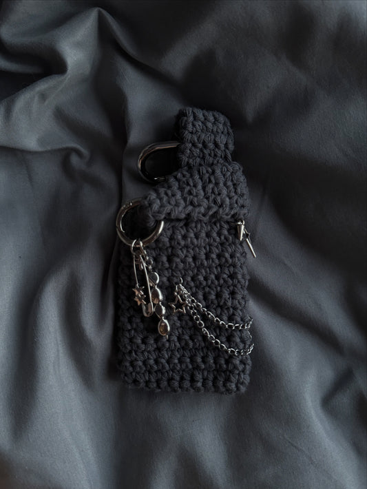 MINMIN - INITIAL [CHARM] Tote Keyring