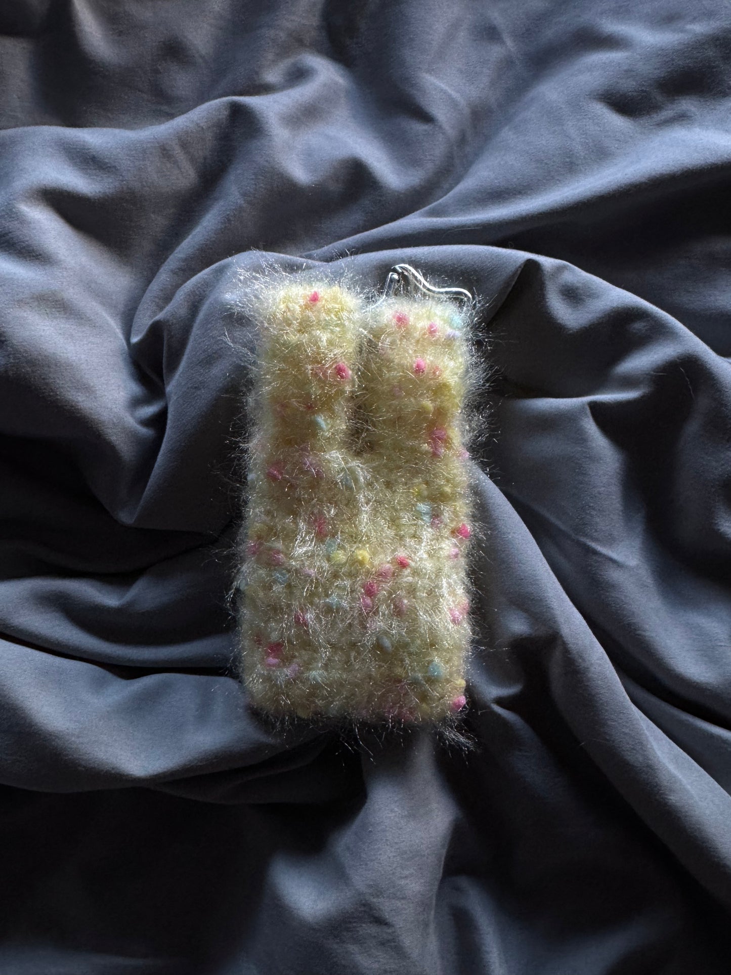 Studio Experiment No. 2 – Neon Hairball MINMIN Tote Keyring